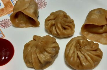Wheat Veg Momos/Steamed Stuffed momos/ Healthy snacks Recipe/Homemade Evening kids Food/ Dumpling