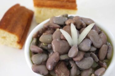 A healthy Southern Speckled Butter Beans Recipe