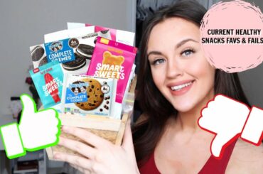 HEALTHY FOOD SWAPS| Fitness Foods Favs and Fails | Current Healthy Snack Favorites