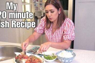 My 20 minute Fish Recipe (Pompano Fish)