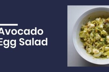 Avocado Egg Salad // A Simple Twist On A Classic Salad Recipe