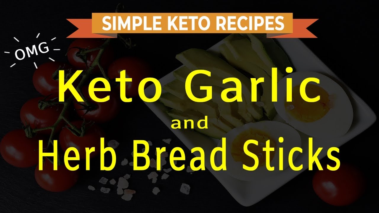 Keto Garlic and Herb Bread Sticks | Keto Diet Recipe Keto Garlic and Herb Bread Sticks | Keto Diet Recipe