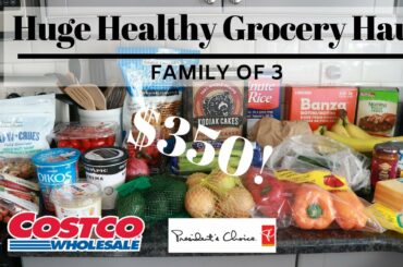 Huge Healthy Costco Grocery Haul | Meal & Snack Ideas | LINDSEYDELIGHT