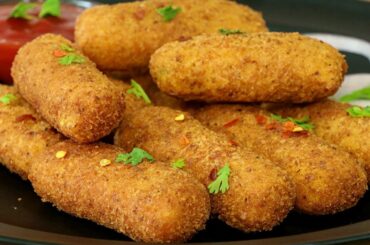 Crunchy Egg Fingers | Egg Fritters | Egg Starters Recipe | Kanak's Kitchen