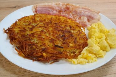 Crispy Hash Brown at Home ! Perfect Breakfast Recipe