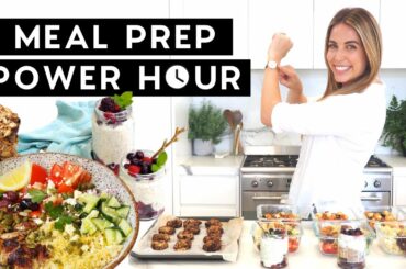 Healthy Meal Prep in 1 hr // One Tray Pumpkin Gnocchi, Choc Chip Cookies, Bircher Muesli