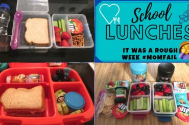 School Lunches | One Busy Mama
