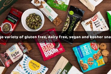 Healthy VEGAN Snacks Care Package,