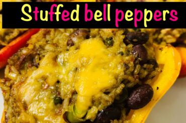 |STUFFED BELL PEPPERS |HEALTHY DINNER IDEAS |