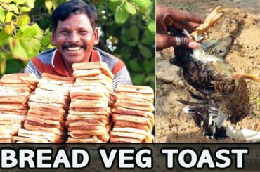 BREAD VEG MASALA TOAST | Duck Hunting in Lake | Masala toast recipe | Quick Tiffin
