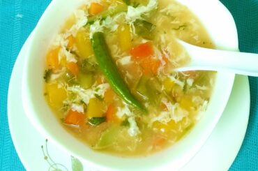 Healthy Testy Low fat vegetables soup recipe.স্বাস্থ্যসম্মত ও মজাদার ভেজিটেবল স্যুপ রেসিপি