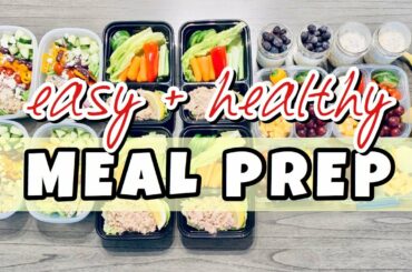 Meal Prep | Easy and Healthy | Living Eng