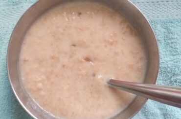 OATS RECIPE  with jaggery  (HEALTHY  BREAKFAST  ) in telugu