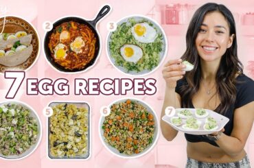 7 EGG RECIPES FOR THE WEEK 🍳 Healthy & Delicious!