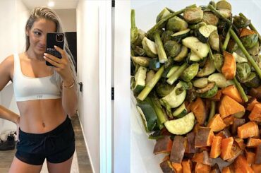 Healthy Food Prep + Ab Routine!