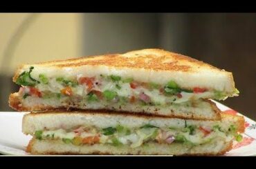 Veg Cheese Sandwich Recipe in Hindi
