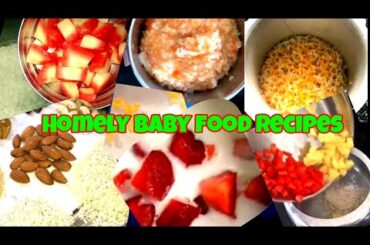 Healthy homemade baby food recipes #babyfoods