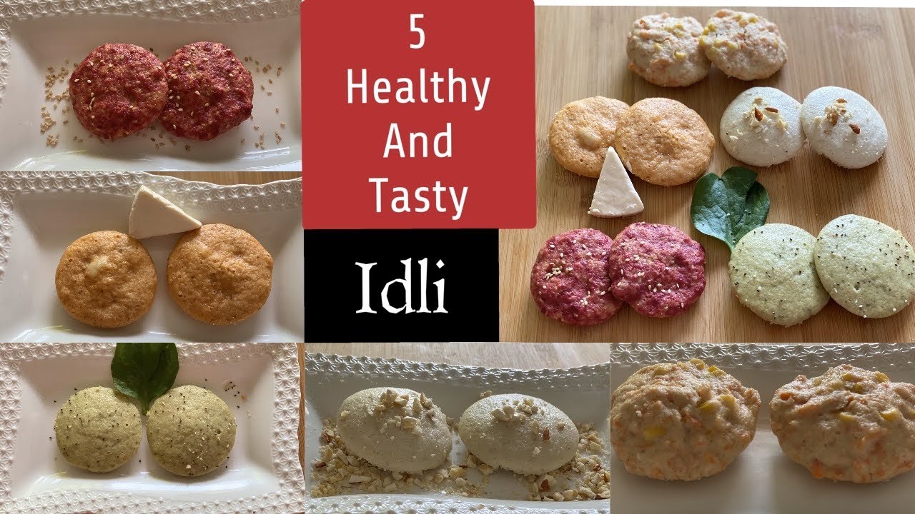 Spongy idli/ 5 yummy and Healthy Idli Recipe/इडली कैसे बनाते हैं Spongy idli/ 5 yummy and Healthy Idli Recipe/इडली कैसे बनाते हैं