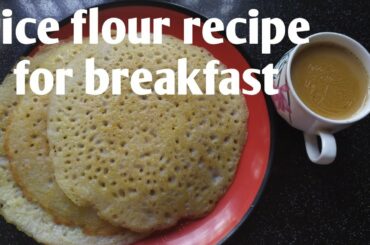 #Recipe made of up rice flour.#Healthy recipes( Pani roti)