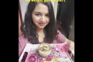 Healthy weight loss Dessert Rabri (Hindi) | Summer special fat loss sweet