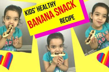 KIDS HEALTHY SNACK RECIPE BY MY DAUGHTER || ANKITA SURI