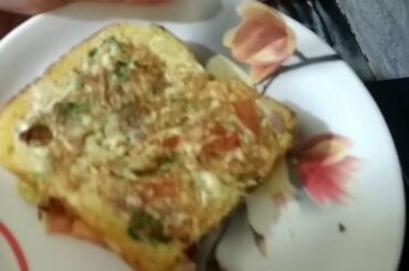 Egg bread sandwich//egg bread sandwich easy style