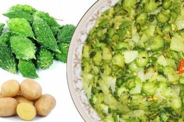 Bitter melon / bitter gourd amaging recipe || spicy & healthy bitter gourd fry ||testy || Daily Food