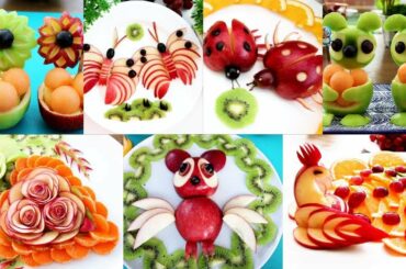 10 Super Fruits Decoration Ideas - Fruits Art