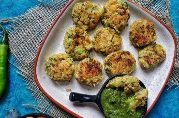 Chole Tikki | Broccoli tikki | Low Calorie Cutlets | Healthy Recipe | Weight Loss Recipe | cutlet