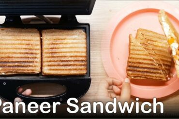 Healthy and tasty paneer sandwich in 2 minutes | Easy and quick recipe | Protein rich breakfast