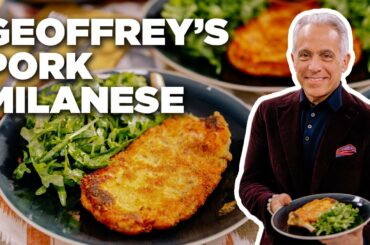 Pork Milanese Crusted with SHORTBREAD Girl Scout Cookies (with Geoffrey Zakarian) | Food Network