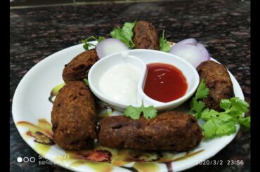 CRISPY VEG KABAB - HEALTHY SNACK FOR KIDS