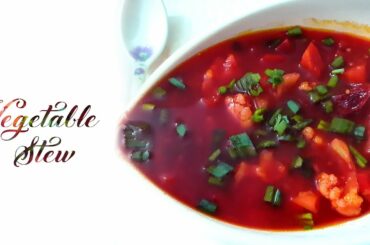 Vegetable Stew | Healthy Dinner for Weight Loss | Veg Soup Recipe