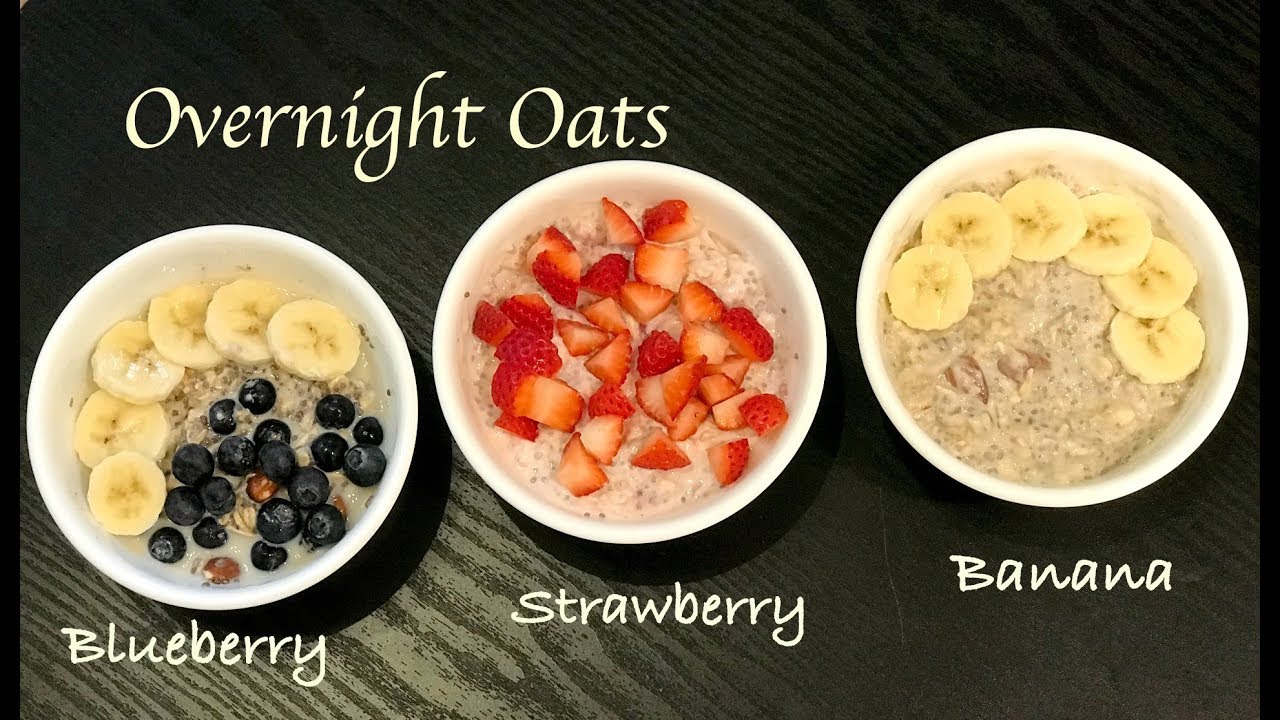 Overnight Oats | Healthy Breakfast Recipe | Overnight oats for weightloss | Oatmeal with yoghurt Overnight Oats | Healthy Breakfast Recipe | Overnight oats for weightloss | Oatmeal with yoghurt