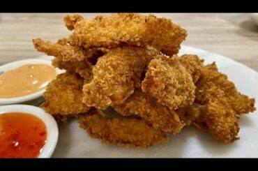 Crispy Chicken Strips || Quick Snacks