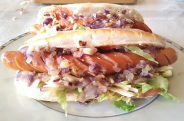 Delicious and easy to make sausage sandwich!