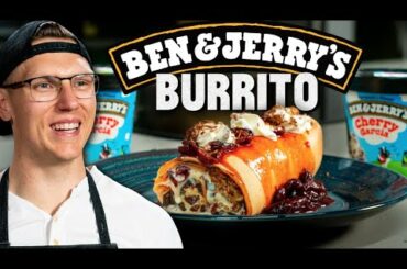 Ben & Jerry's Ice Cream Burrito Recipe | Mythical Kitchen