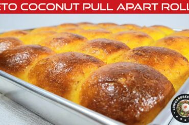 HOW TO MAKE KETO COCONUT PULL APART ROLLS - GRAIN FREE, WHEAT FREE, GLUTEN FREE & SUGAR FREE !
