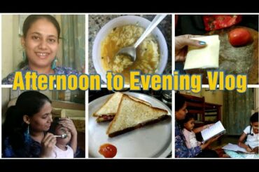 Afternoon to Evening Vlog |Simple kid's Snack Ideas| Take care of corona Virus | (2020)