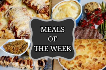 WEEK OF DINNER IDEAS ~ INCLUDING CRISPY PARMESAN CHICKEN PASTA!  #71