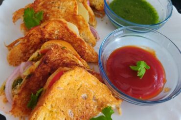 Simple and quick potato sandwich // Breakfast and evening snack recipe