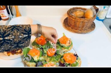 Q’s Quick Healthy Open Face Sandwiches