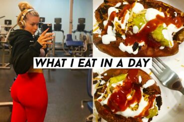 WHAT I EAT IN A DAY TO LOSE WEIGHT | March 2020