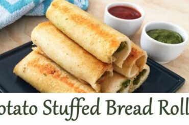 सबसे आसान सबसे क्रिस्पी है ये ब्रेड रोल बनाने का तरीका | Bread Potato Roll Recipe- Easy Indian Snack