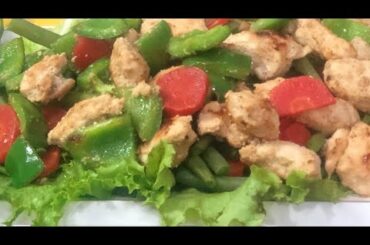 Protein salad - healthy salad recipe for weight loss - Kitchen With Tehmina
