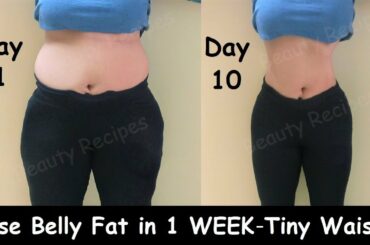 NO JOKE Lose Belly Fat in 1 Week with Simple Exercise - Easy Workout to Lose stomach fat, Tiny waist