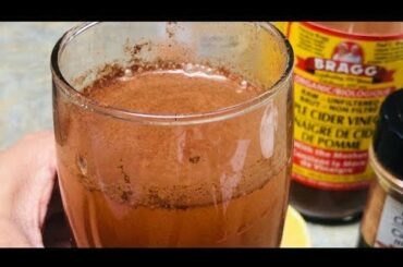 Apple Cider Vinegar Drink - Lose 5 kgs - Fat Loss Morning Routine Drink Recipe