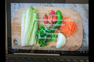 Homemade salad - DIY - GIY