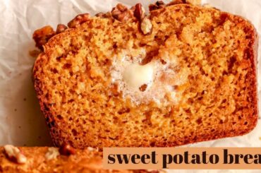 GLUTEN FREE SWEET POTATO BREAD