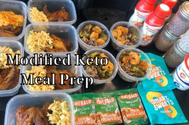 |What I eat in a Week!|"Modified" Keto Meal Prep! Maintaining weight loss! 50 Net Carbs! All Flavor!